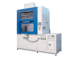 Autofrettage machine to increase fatigue strength of metal components